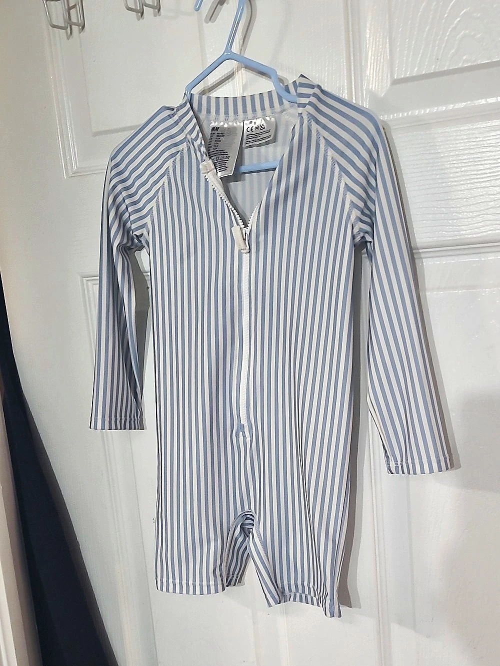 H&M Baby Striped One-Piece Size 1-2Y Bathing Suit